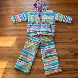 Obermeyer iGrow snow jacket snow pants suit